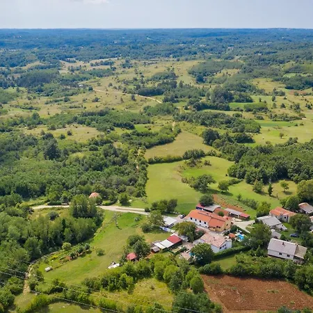 House Smoky With Private Pool And Jacuzzi Pazin